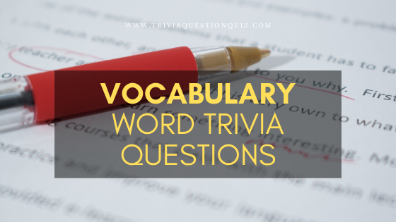 30 Vocabulary Multiple Choice Questions Test Intermediate MCQ